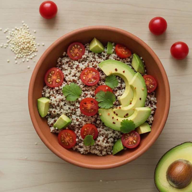 Bowl de Quinua con Aguacate