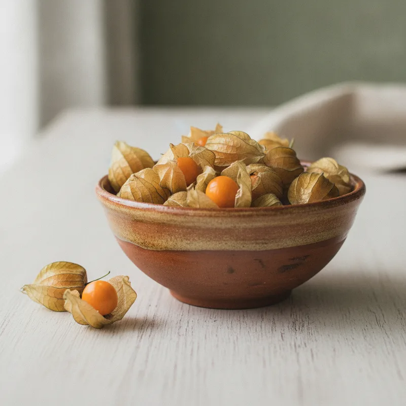 Aguaymanto fruta andina